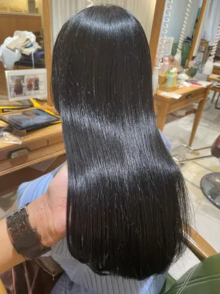 セミロング カラー パーマ eins.hair所属・過去一の柔髪ヘア 🌿einshairのヘアスタイル