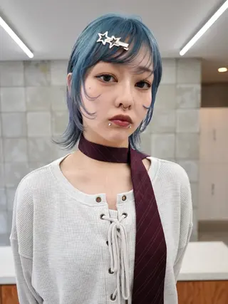 ショート カラー デザイン/レイヤー Kaito🐩/栄のヘアスタイル