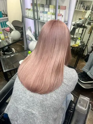 ロング カラー Je suis heureuse Miel所属・🐩艶カラー/ chisato🌙のヘアスタイル