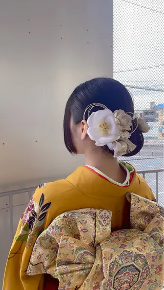 ヘアアレンジ そ ら．のヘアスタイル