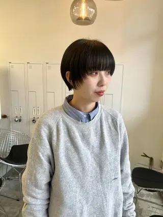 ショート 近藤 千裕のヘアスタイル