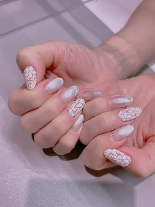 ネイル 長さだし専門店 M2　rikaのネイルデザイン