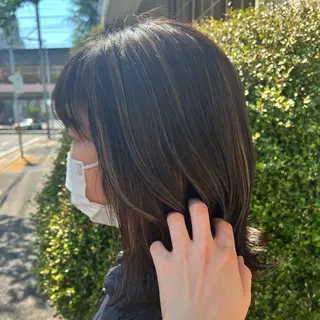 ミディアム akari/髪質改善 /ブリーチ/名古屋のヘアスタイル