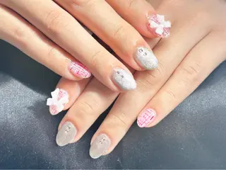 ネイル Nail_ SkyBlue_Jのネイルデザイン