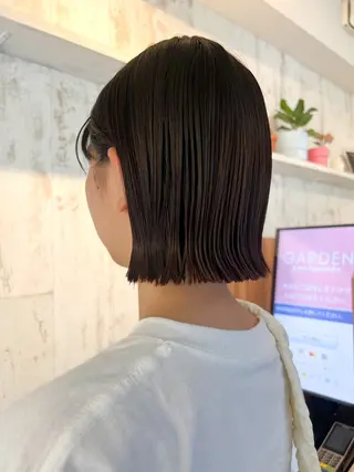 ショート 🎧パーソナルケア/ 透明感カラー/ミユのヘアスタイル