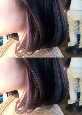 ミディアム カラー 原宿サロン代表 デザインカラー伊藤卓のヘアスタイル