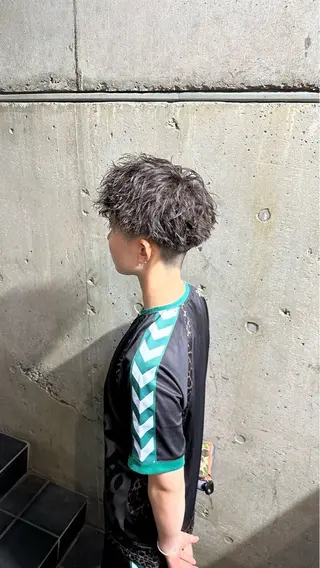 パーマ メンズ 五十嵐 圭音のヘアスタイル