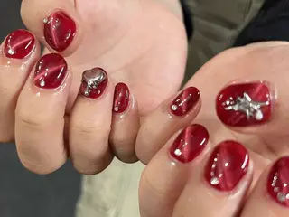 ネイル 🎀NAIL🎀 AI🪄︎︎◝✩のネイルデザイン