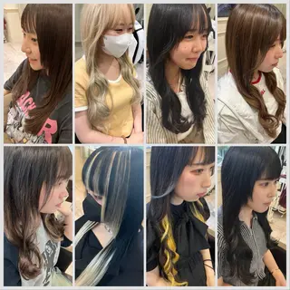 ミディアム エクステブリーチ矯正 griFFicaのヘアスタイル