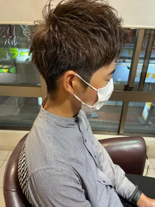 ショート メンズ 辻堂メンズ特化 YU-YAのヘアスタイル