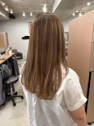 ロング カラー 表参道/赤み無し 透明感 colorのヘアスタイル