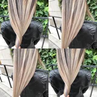 セミロング JILBLAN京都 ショート/ハイライトのヘアスタイル