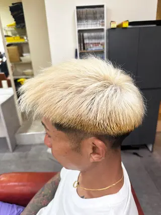 カラー メンズ 梅田/全パーマ特化/ ケアパーマ特化/秋本のヘアスタイル