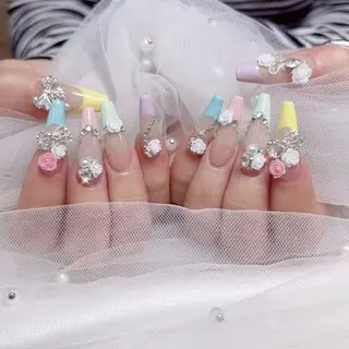 ネイル チョウ チョウのネイルデザイン