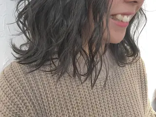 セミロング カラー ヘアアレンジ エグチ アキラのヘアスタイル