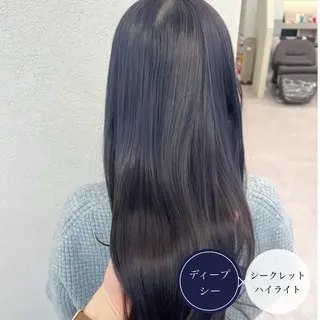 ロング アンブレラカラー💫 フェイスフレーミングのヘアスタイル