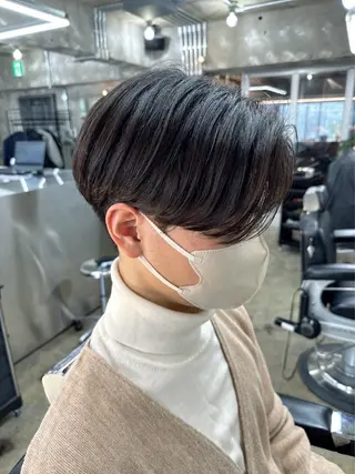 ショート メンズ 亀井隆汰/メンズ専門 パーマ特化美容師のヘアスタイル