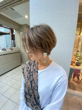ショート 三好 智のヘアスタイル