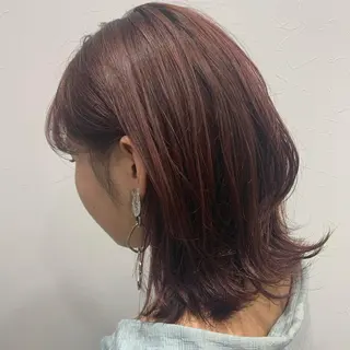 ミディアム カラー 海外レイヤー 🇺🇸/ヒナコのヘアスタイル