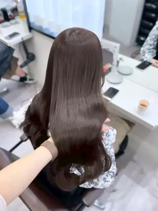 セミロング 神戸三宮 misakiのヘアスタイル