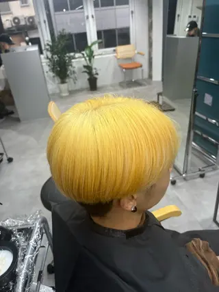 ショート カラー メンズ KOUTA/ ブリーチ特化⭐️のヘアスタイル