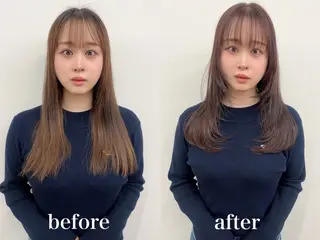 ロング vince. moekoのヘアスタイル