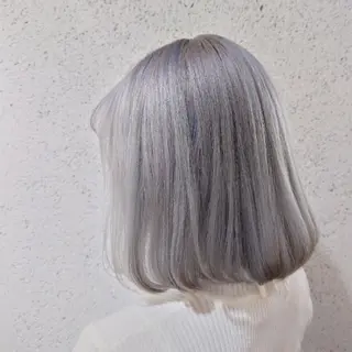 ミディアム カラー ヘアアレンジ かわい ゆうな 髪質改善/縮毛矯正のヘアスタイル