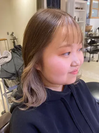 ミディアム カラー DEUCE hair /堀 日暖のヘアスタイル