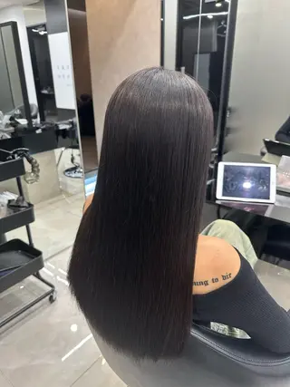 HARUKI MINATO japan 仙台店所属・✨【髪質改善/縮毛 矯正】✨ゆうほのヘアスタイル