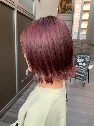 ショート カラー 🌼sunc HINAMI🌼のヘアスタイル