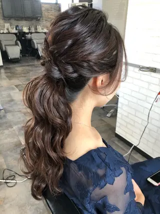 ヘアアレンジ T he apartment of  solon船橋2nd所属・solon船橋2nd Amiのヘアスタイル