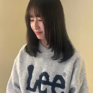 ミディアム カラー hana/艶髪 /透明感カラー🪞のヘアスタイル