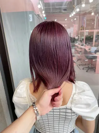 カラー 髪質改善　縮毛矯正 Ryuki🦮のヘアスタイル