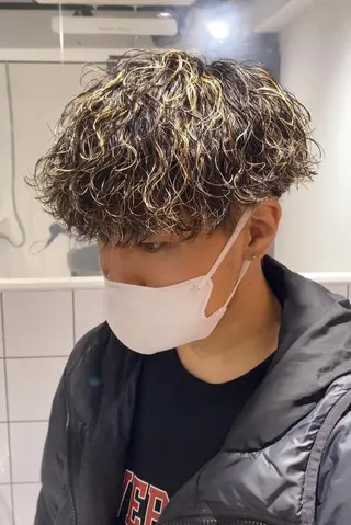 メンズ ♡くすみトレンド ♡Rikutoのヘアスタイル