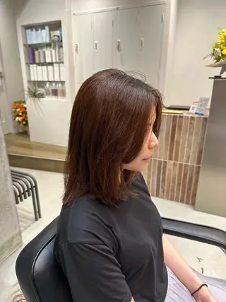 ミディアム カラー 横浜/メンズ特化/ Farbe/田中颯斗のヘアスタイル