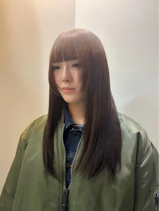 ロング カラー ☘️かわいいハイトー ン☘️nonokaのヘアスタイル