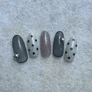 ネイル ⭐︎休業中の練習⭐︎ JNA認定講師髙橋のネイルデザイン