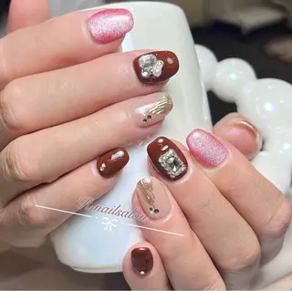 セミロング R NAILSALONのネイルデザイン
