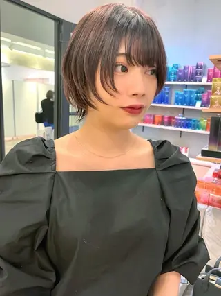 ショート JILL by GIEN所属・片山 朝陽のヘアスタイル