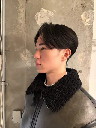 ショート 河本伶 質感レイヤーカットのヘアスタイル