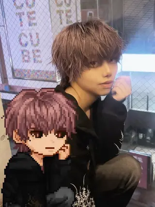 ショート メンズ sai所属・ハイトーン/ メンズカット/まひろのヘアスタイル