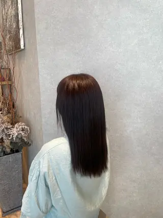 セミロング 艶カラー 🎀良川琴奈のヘアスタイル