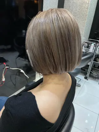 ミディアム カラー 女性リピ90%🍨 🩷佐藤みずきのヘアスタイル