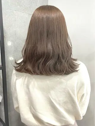 セミロング カラー ヘアアレンジ メンズ似合わせ🪞 副店長 kotoriのヘアスタイル