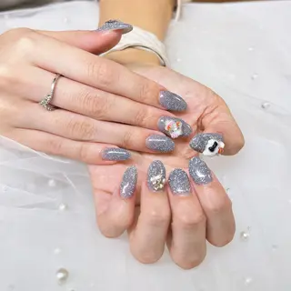 ネイル Hana NAIL所属・🩵 Rin🩵のネイルデザイン