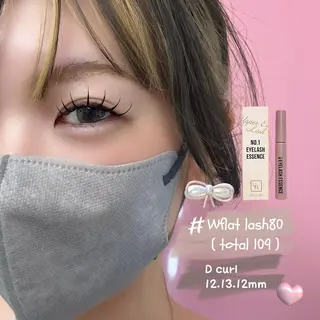 マツエク・マツパ Eyelash salon u'iのマツエク・マツパデザイン