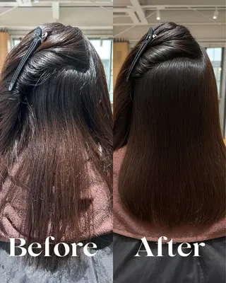 セミロング 茅ヶ崎/縮毛矯正/ ソノカのヘアスタイル