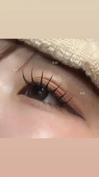 マツエク・マツパ 若狭 凜のマツエク・マツパデザイン