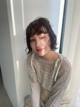 ショート ヘアアレンジ 藤原 あかりのヘアスタイル