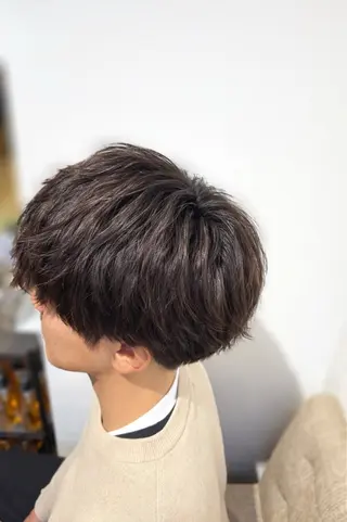 メンズ RYU/メンズ /センターパートのヘアスタイル